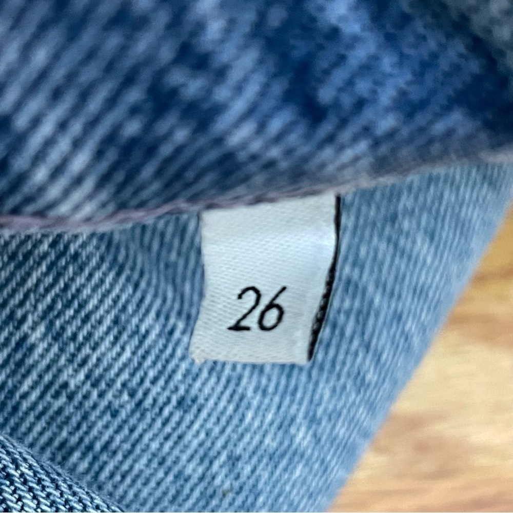 Boyish High Rise Blue Jeans - Picture 9 of 16